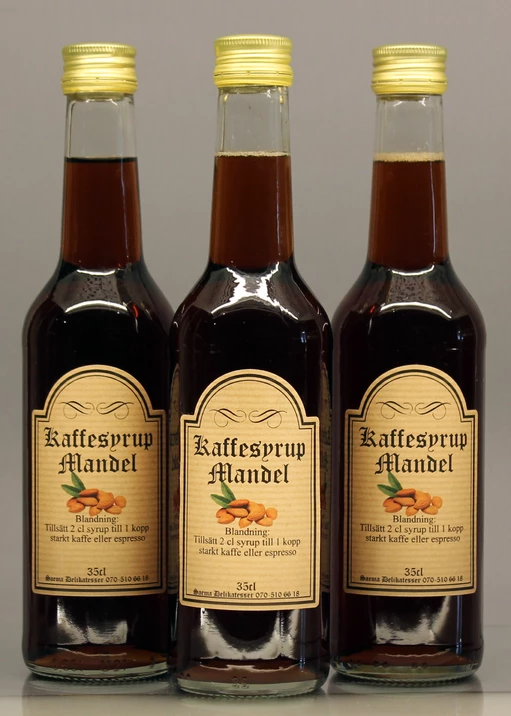 Mandel Kaffesyrup 35cl