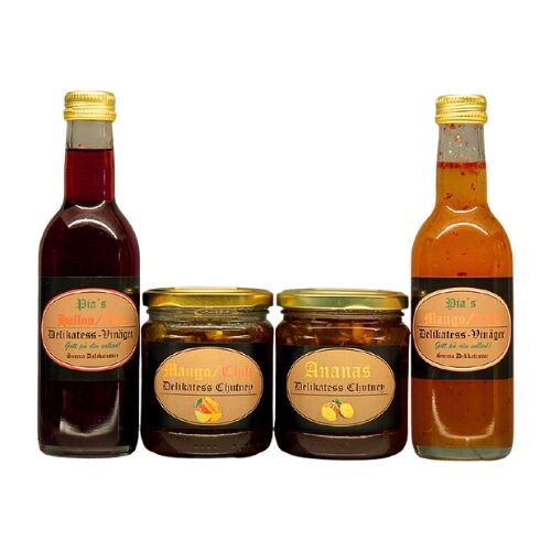 Chutney´s och Salladsdressingar paket.