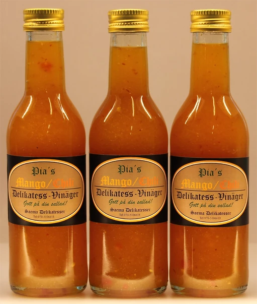 Mango/Chili Salladsdressing vinägrette 250ml 12 pack