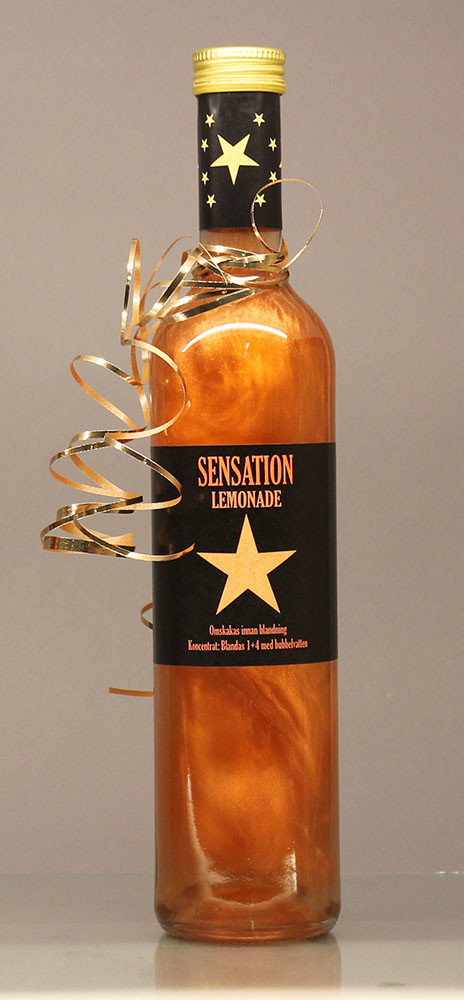 Sensation Lemonade - Ger en skimrande god drink med smak av Persika.