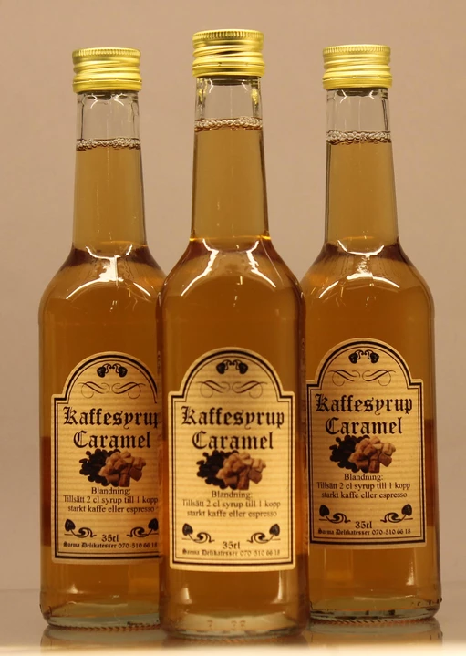 Caramel kaffesyrup 35cl